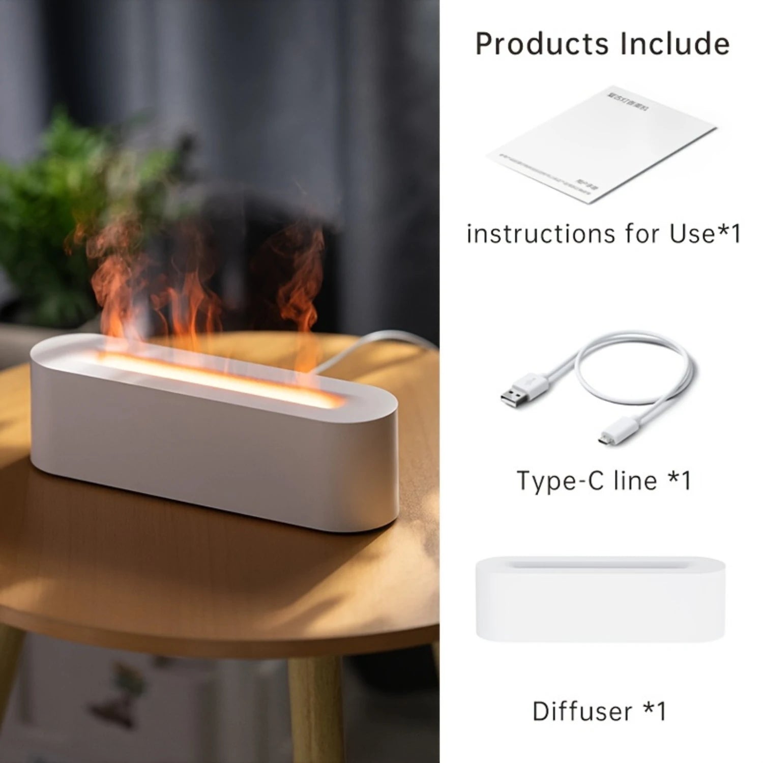 Mini dyfuzor zapachowy LED